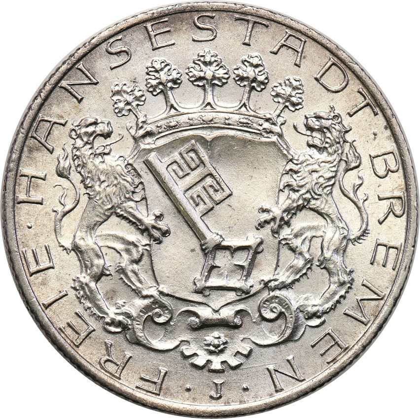 Niemcy, Brema. 2 marki 1904 J, Hamburg
